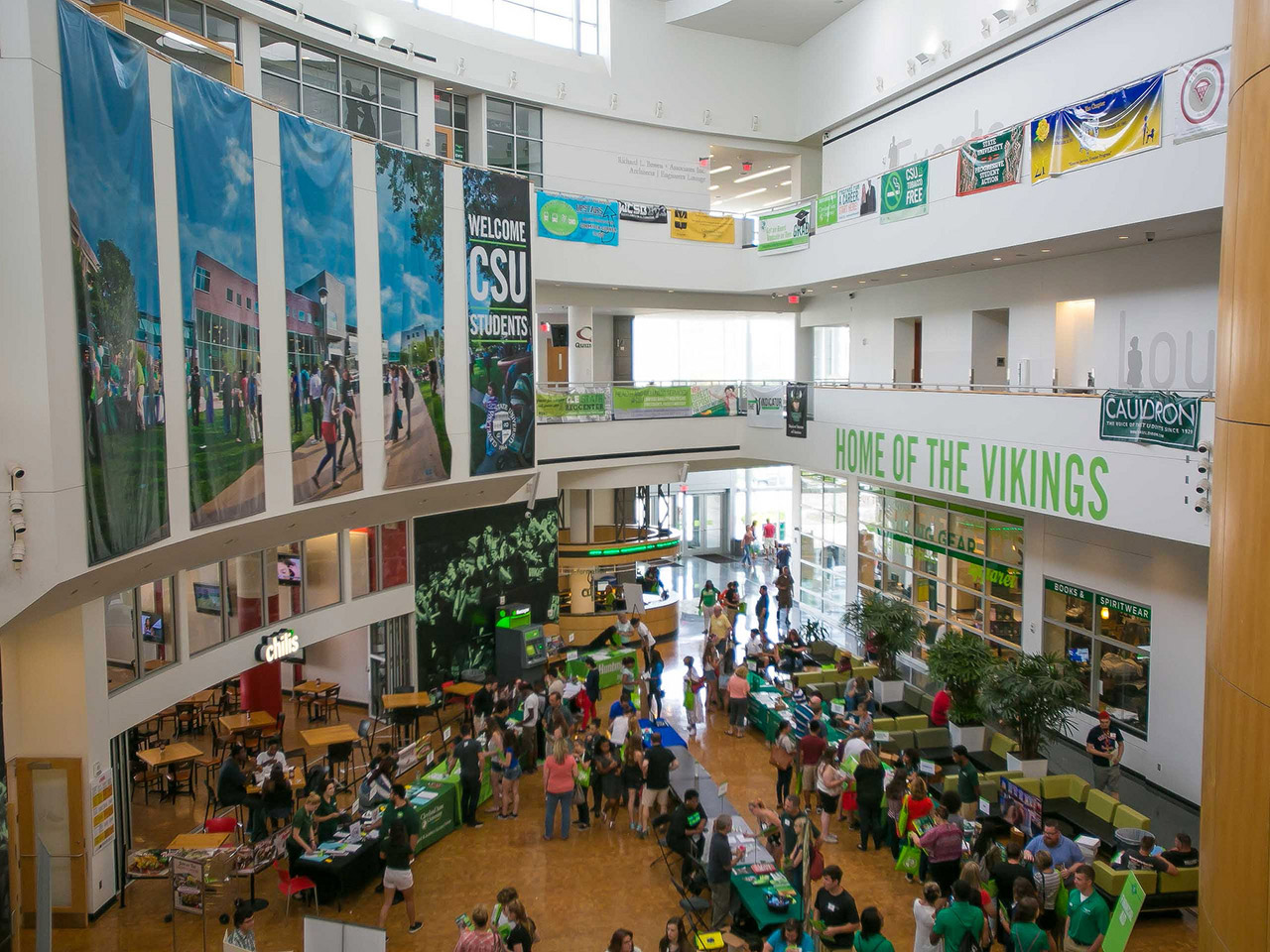 Photo of CSU's student center