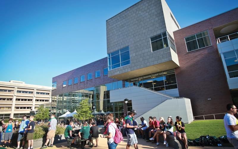 Exterior photo of the CSU Student Center